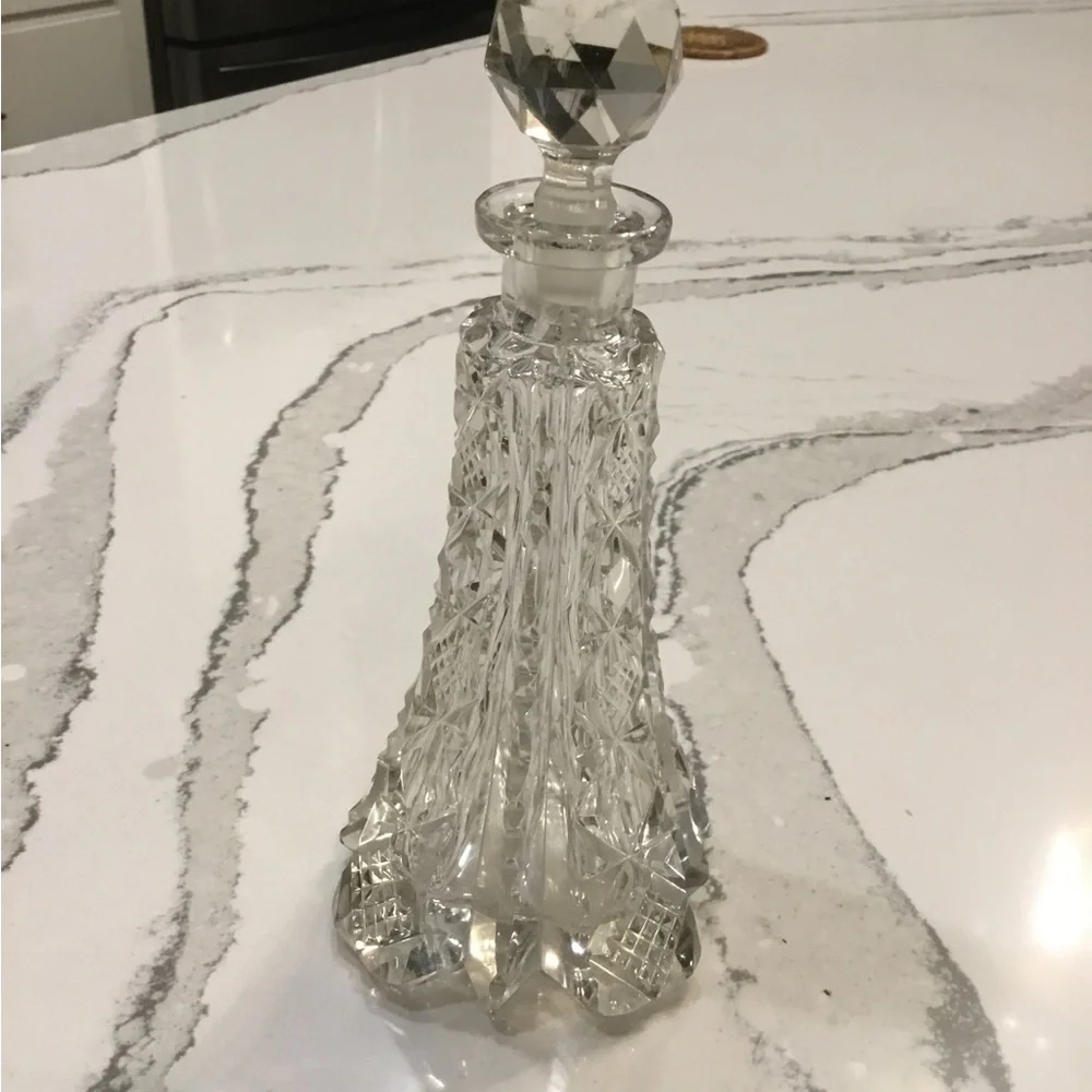Vintage European Crystals Bottle - Picture 5 of 10